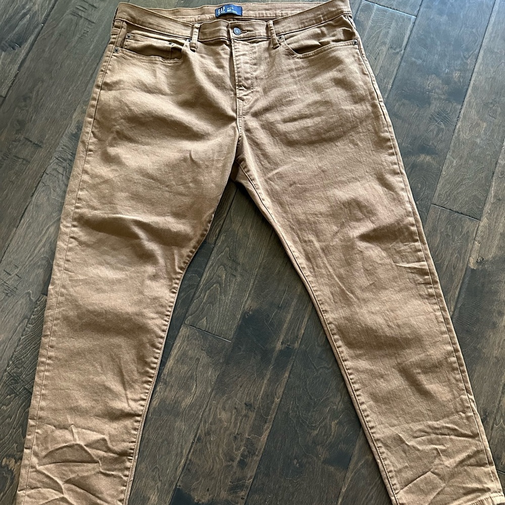GAP Men's Brown Slim Jeans
